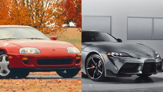 1993 Toyota Supra ile 2019 Toyota Supra Karşılaştırıldı