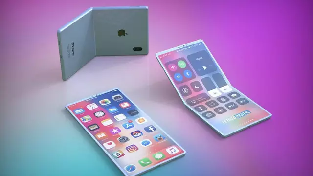 Apple, Katlanabilir Ekranlı Bir iPhone Üzerinde Çalışıyor