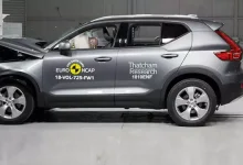 Volvo XC40'ın Çarpışma Testi Görüntüleri Yayınlandı!