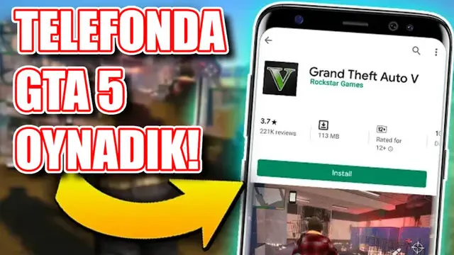 GTA 5'in Mobil Sürümü Olduğu Söylenen Oyunu Denedik