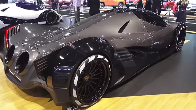 Dünyanın En Hızlı Arabası Olacak Devel Sixteen, Dubai'de