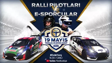 Ford'un Gerçek Ralli Pilotları Esporcularla Karşı Karşıya