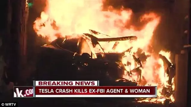 Alev Topuna Dönen Tesla Model S'in Kaza Sebebi Belli Oldu!