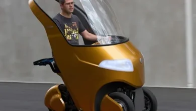 Motordan Bozma Tek Kişilik Elektrikli Araç #İlginç İcatlar