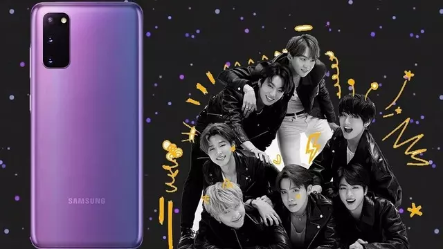 Samsung Galaxy S20+'ın Sınırlı Üretim BTS Versiyonu Geliyor