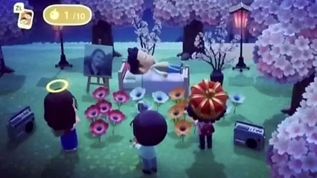 Koronavirüsten Ölen Gence Animal Crossing'de Cenaze Töreni