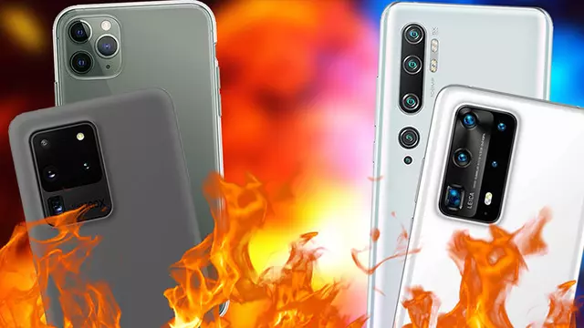 iPhone 11 Pro vs Mi 10 Pro + P40 Pro + Galaxy S20 Ultra