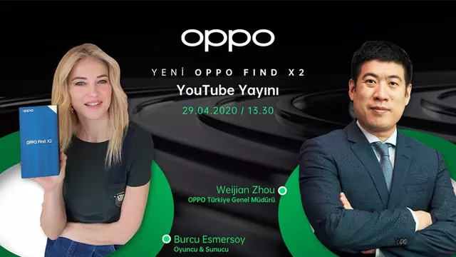 OPPO, Find X2'yi Türkiye'de Duyurdu