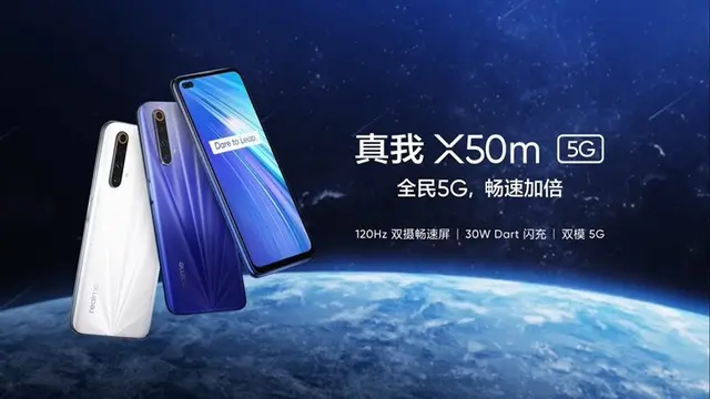 Realme, Oyun Canavarı Telefonu 'X50m 5G'yi Tanıttı