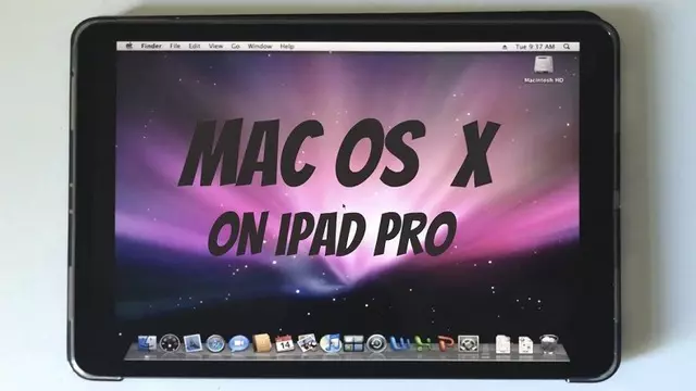 Bir YouTuber, Mac OS X Leopard'ı 2020 iPad Pro'da Çalıştırdı 1 Bir YouTuber, Mac OS X Leopard'ı 2020 iPad Pro'da Çalıştırdı