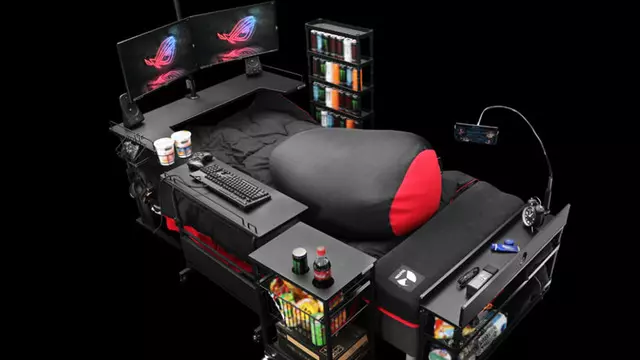 Oyunseverlere Özel Olarak Tasarlanan Yatak