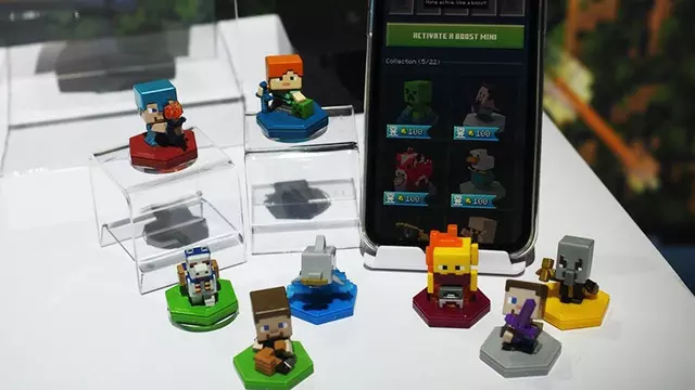 'Minecraft Earth'e NFC Destekli Figürler Eklendi