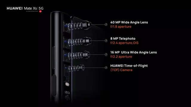 Huawei, Mate Xs'nin Kamera Özelliklerini Duyurdu 1 Huawei, Mate Xs'nin Kamera Özelliklerini Duyurdu