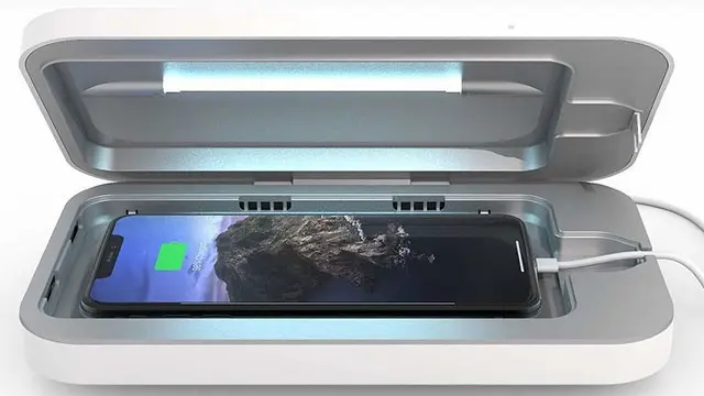Samsung'un Ultraviyole Işıkla Telefon Temizleme Hizmeti