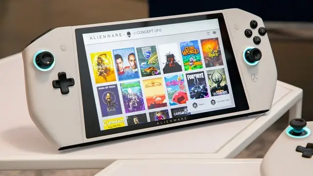Alienware'den PC Oyunları Çalıştıran El Konsolu: Concept UFO