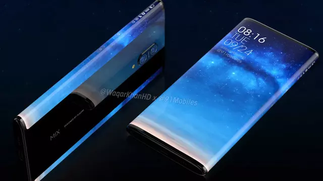 Xiaomi Mi Mix 4 İçin Oluşturulan Etkileyici Konsept Tasarım