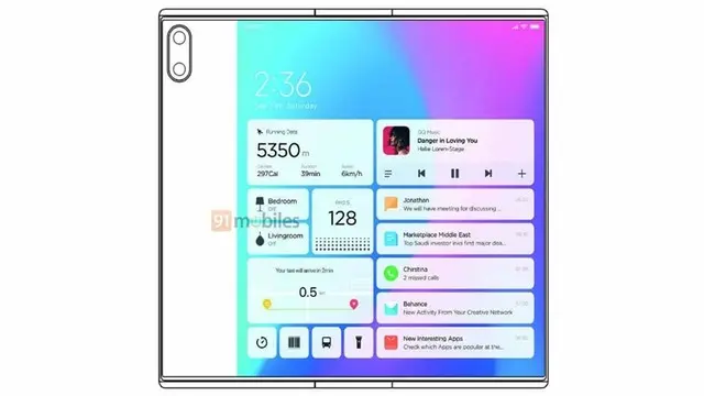 Xiaomi, Yeni Bir Katlanabilir Akıllı Telefon Patenti Aldı