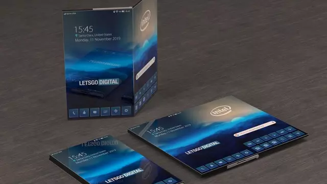 Intel, Katlanabilir Ekranlı Bir Telefon Patenti Aldı