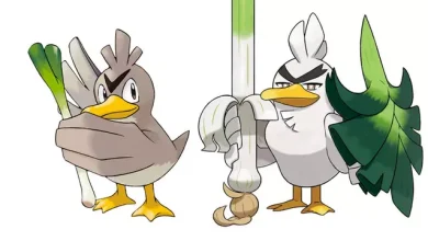 Pokemon'un Pırasa Canavarı Farfetch'd Evrimleşti