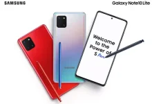 Samsung Galaxy Note10 Lite ve S10 Lite'tan Basın Görselleri