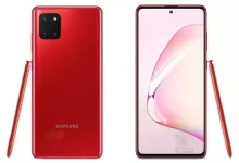 Samsung Galaxy Note10 Lite, İlk Kez Kanlı Canlı Görüntülendi