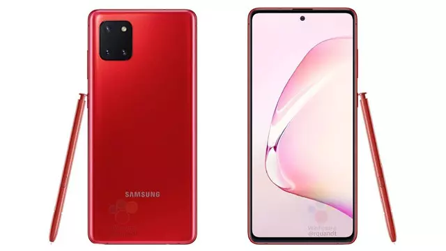 Samsung Galaxy Note10 Lite, İlk Kez Kanlı Canlı Görüntülendi