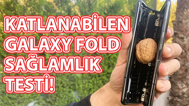 Bizlere Katlanamadı: Galaxy Fold ile Ceviz Kırmayı Denedik 1 Bize Katlanamadı: Galaxy Fold ile Ceviz Kırmayı Denedik