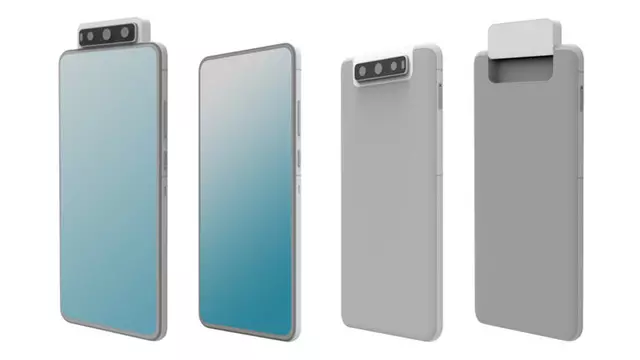 Huawei'den 180 Aşama Dönebilen Kameralı Telefon Patenti 1 Huawei'den 180 Derece Dönebilen Kameralı Telefon Patenti