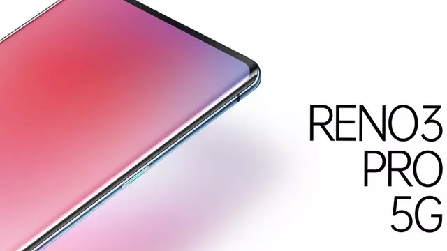 OPPO Reno 3 Pro 5G'nin Nefes Kesici Tasarımı Ortaya Çıktı