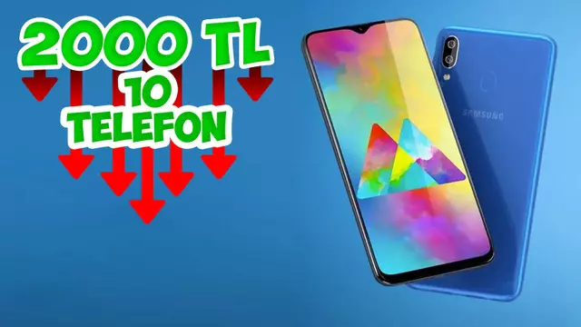 2000 TL Altı En İyi 10 Telefon - 2019