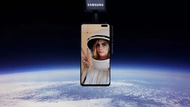 Samsung SpaceSelfie'nin İlk Selfiesi Uzaya Gönderildi 1 Samsung SpaceSelfie'nin İlk Selfiesi Uzaya Gönderildi