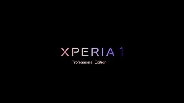 Ufukta Belirdi: Sony Xperia 1 Professional Edition Geliyor 1 Ufukta Belirdi: Sony Xperia 1 Professional Edition Geliyor