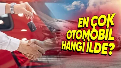 İllere Göre Otomobil Sayıları Açıklandı