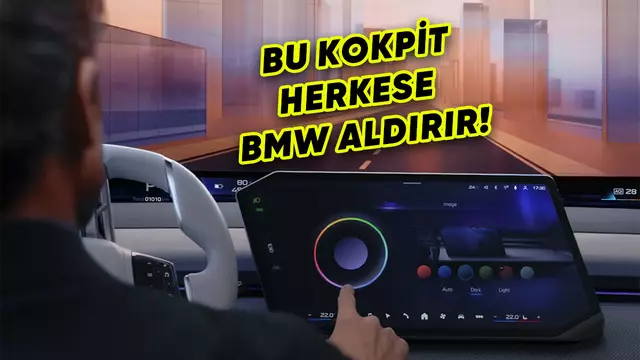 BMW, Yeni Kokpiti "Panoramic iDrive"ı Duyurdu