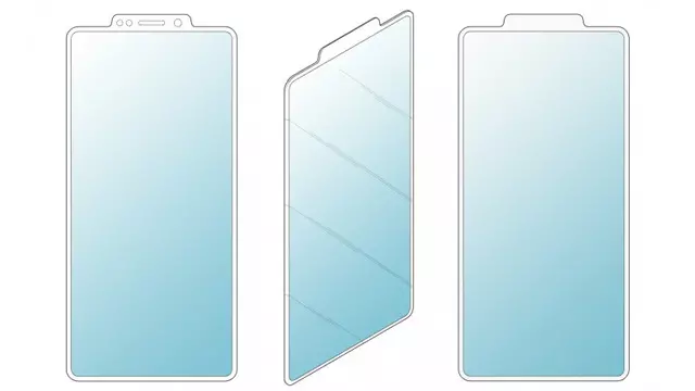 Samsung'dan Ters Çentikli Ekran Patenti 1 Samsung'dan Ters Çentikli Ekran Patenti
