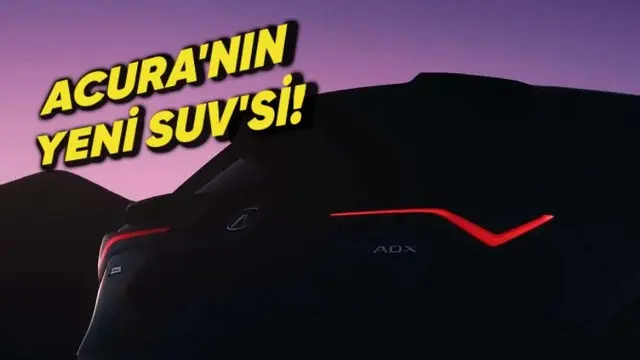 Acura'nın Yeni SUV'si ADX'ten İlk Teaser Görselleri Paylaşıldı 1 Acura'nın Yeni SUV'si ADX'ten İlk Teaser Görselleri Paylaşıldı
