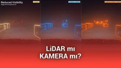 LiDAR sensörün otomobillerde ne kadar hayati olduğunu gösteren video
