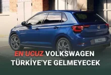 Volkswagen Üst Yöneticisi Açıkladı: Polo Satışları Türkiye'de Durdurulabilir