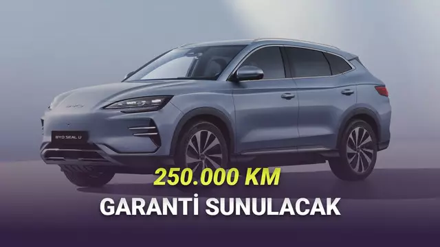 BYD, Elektrikli Otomobil Bataryalarında 250 Bin Kilometre Garanti Sunacağını Açıkladı