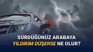 Hareket Halindeki Bir Otomobilin Üzerine Yıldırım Düşerse Ne Olur? 6 Hareket Halindeki Bir Otomobilin Üstüne Yıldırım Düşerse Ne Olur?