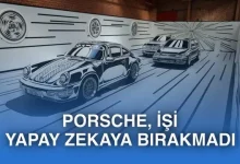 Porsche'den "yapay zeka ile reklam" tartışmalarına yanıt: 2D çizimlerle oluşturulan muhteşem reklam filmi [Video]