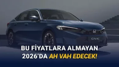 Civic Düşünenler İçin Son Günler Olabilir: Honda Güncel Fiyat Listesi!
