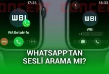 Apple Watch'a WhatsApp'tan sesli arama özelliği gelirse böyle görünecek