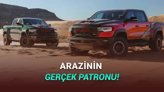 RAM, V8 Motorlu Pick-up'ı TRX'i Tanıttı: İşte Enfes Özellikleri ve Fiyatı!