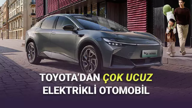 Toyota, Corolla'nın Yarı Fiyatına Satılacak Yeni Elektrikli Otomobilni Tanıttı