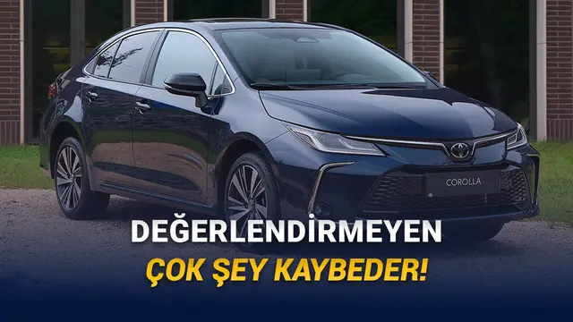 Toyota, 2026'nın İlk Kampanyalarını Açıkladı: Corolla'da 340 Bin TL, Corolla Cross'ta 600 Bin TL İndirim Var!