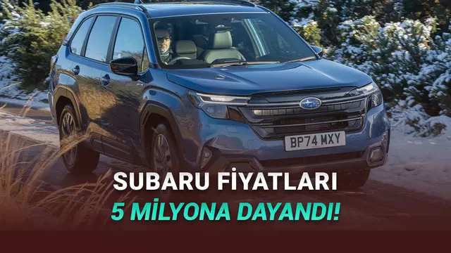 Ocak 2026 Subaru Fiyat Listesi: İlave Gümrük Vergisi Zam Yağmuruna Dönüştü!