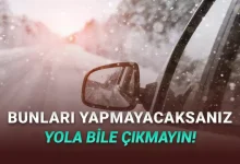 Kışın Araba Sürerken Dikkat Edilmesi Gerekenler: Hayat Kurtaran Güvenli Sürüş Teknikleri!
