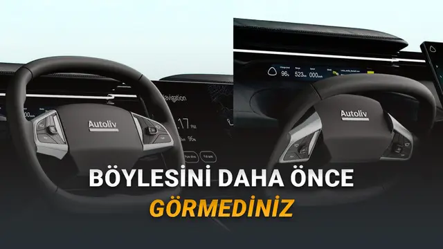 Dünyanın İlk Katlanabilen ve Konum Değiştirebilen Direksiyonu Tanıtıldı (Peki Ya Airbag?)