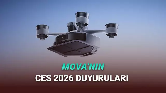Robot Süpürge Devi Mova'nın CES 2026'da Yaptığı Tüm Duyurular